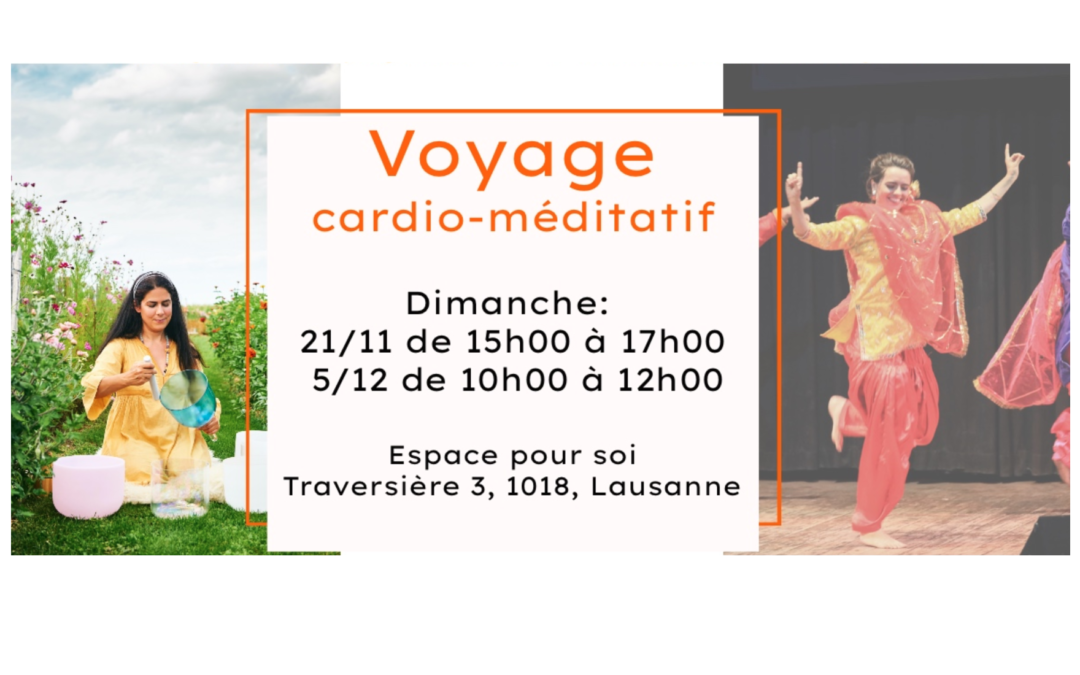 Voyage cardio-méditatif : ateliers danse + relaxation
